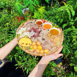 Thập Cẩm Lắc Sốt - 6 Món (Chân Rút + Tai + Mề + Sụn + Trứng + Gân Bò )