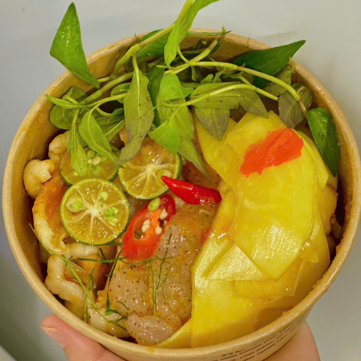 Sứa Mix Chân Gà rút Xương Lắc Sốt